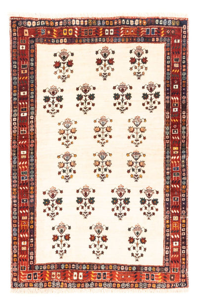 Persisk Gabbeh Teppe 102x147cm - Perserteppich Wollteppich