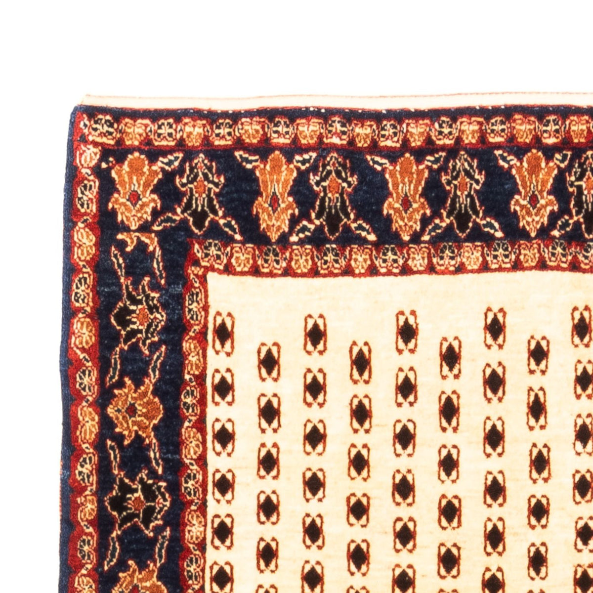 Persisk Gabbeh Teppe 137x214cm - Perserteppich Wollteppich