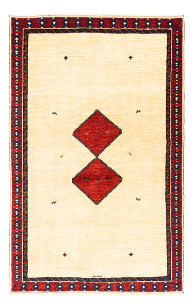 Persisk Gabbeh Teppe 140x210cm - Perserteppich Wollteppich