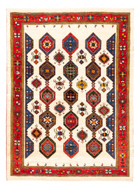Persisk Gabbeh Teppe 153x205cm - Perserteppich Wollteppich – product image