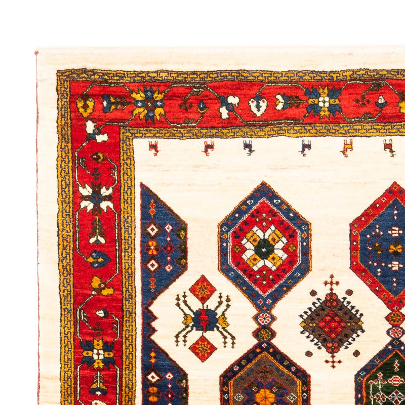 Persisk Gabbeh Teppe 153x205cm - Perserteppich Wollteppich