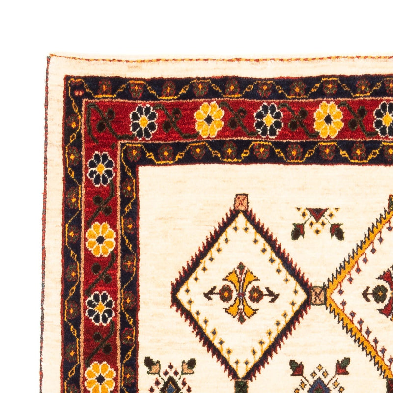 Persisk Gabbeh Teppe 155x114cm - Perserteppich Wollteppich