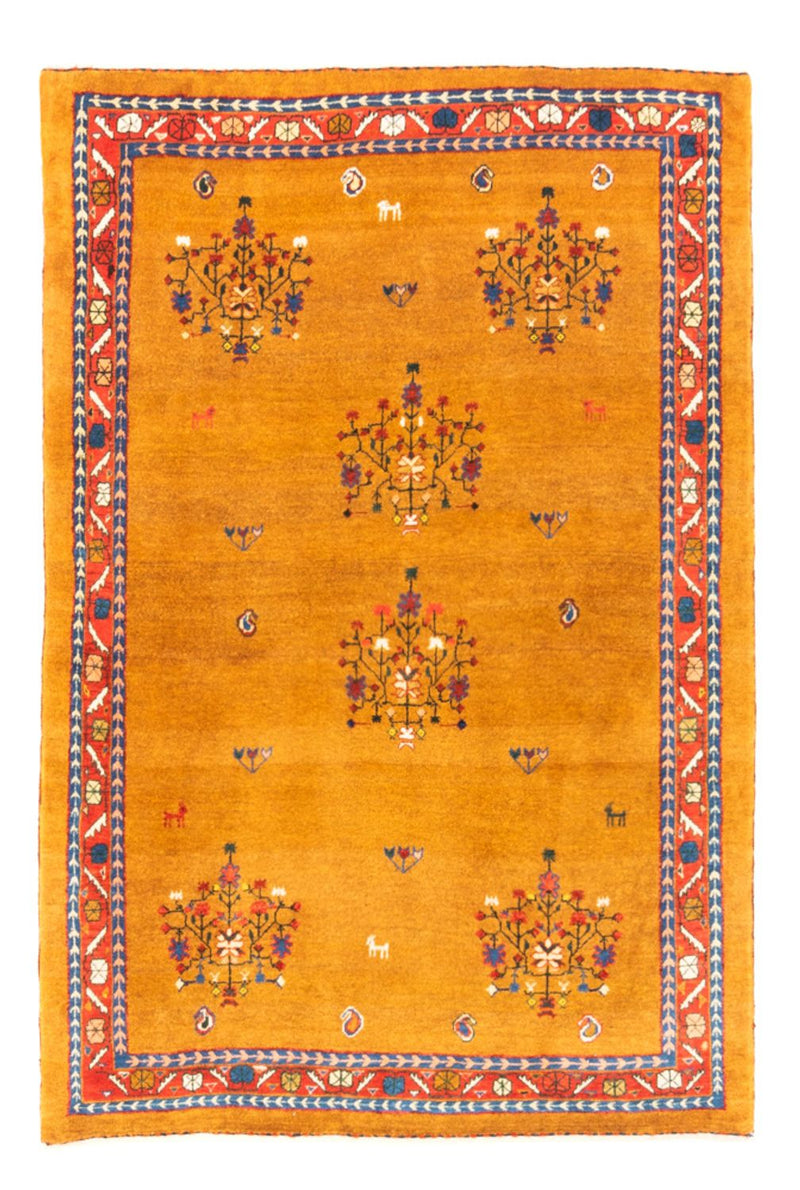 Persisk Gabbeh Teppe 150x100cm - Perserteppich Wollteppich
