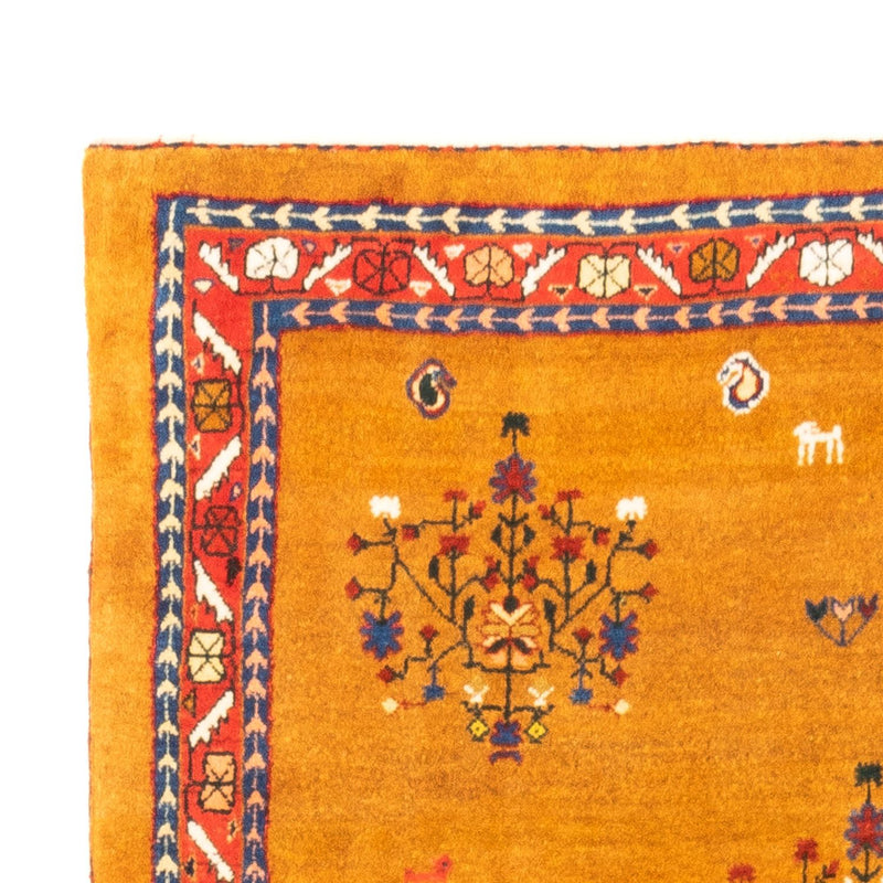 Persisk Gabbeh Teppe 150x100cm - Perserteppich Wollteppich