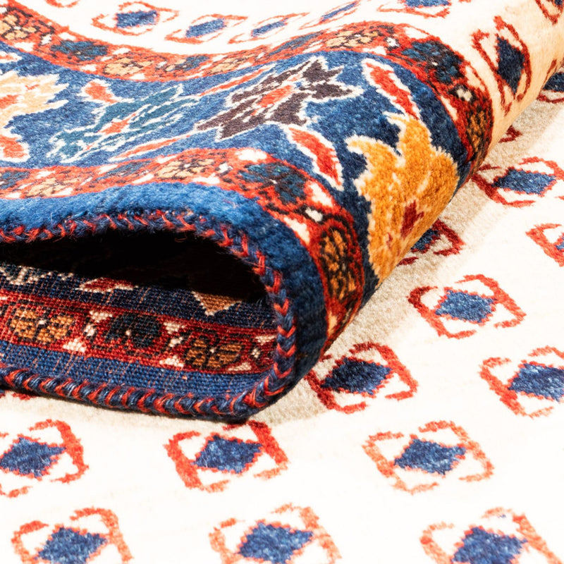 Persisk Gabbeh Teppe 205x133cm - Perserteppich Wollteppich
