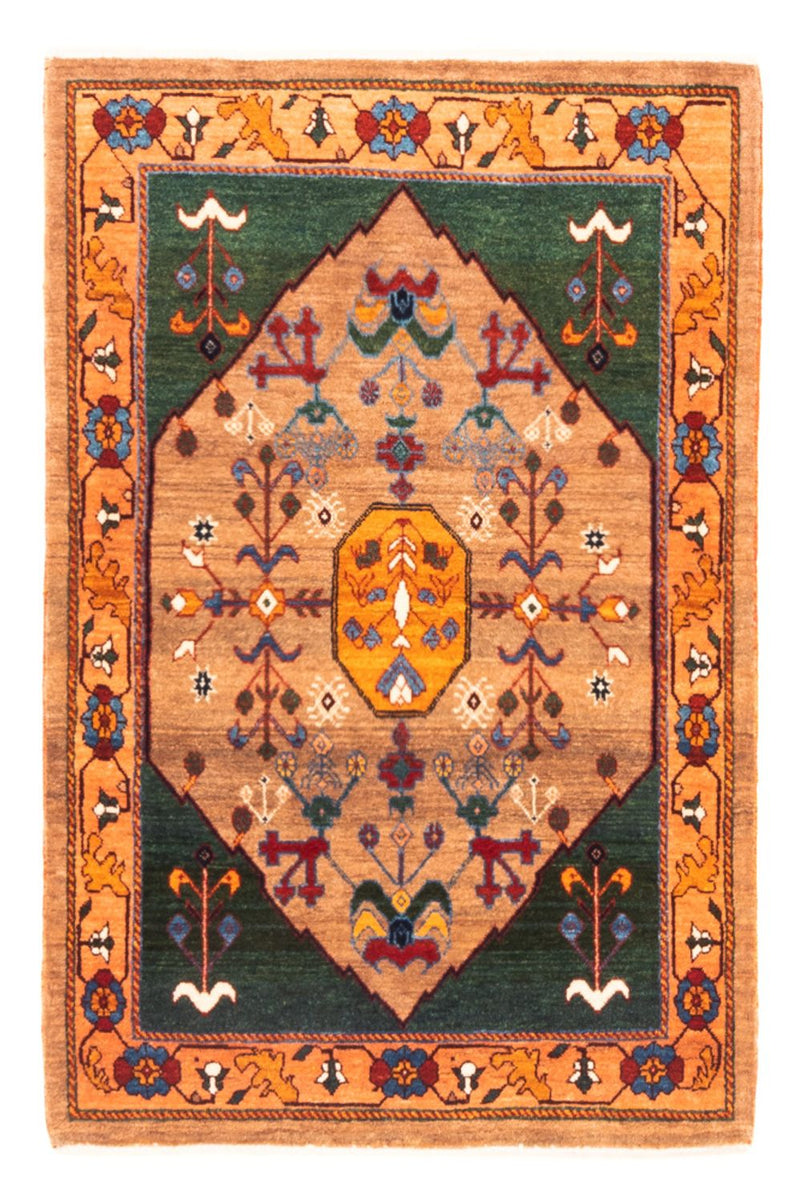 Persisk Gabbeh Teppe 120x82cm - Perserteppich Wollteppich