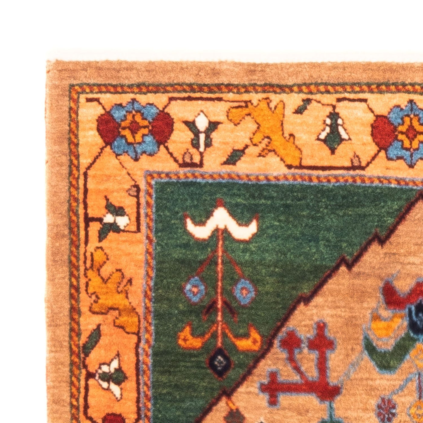 Persisk Gabbeh Teppe 120x82cm - Perserteppich Wollteppich