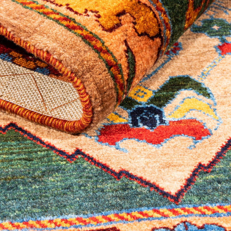 Persisk Gabbeh Teppe 120x82cm - Perserteppich Wollteppich