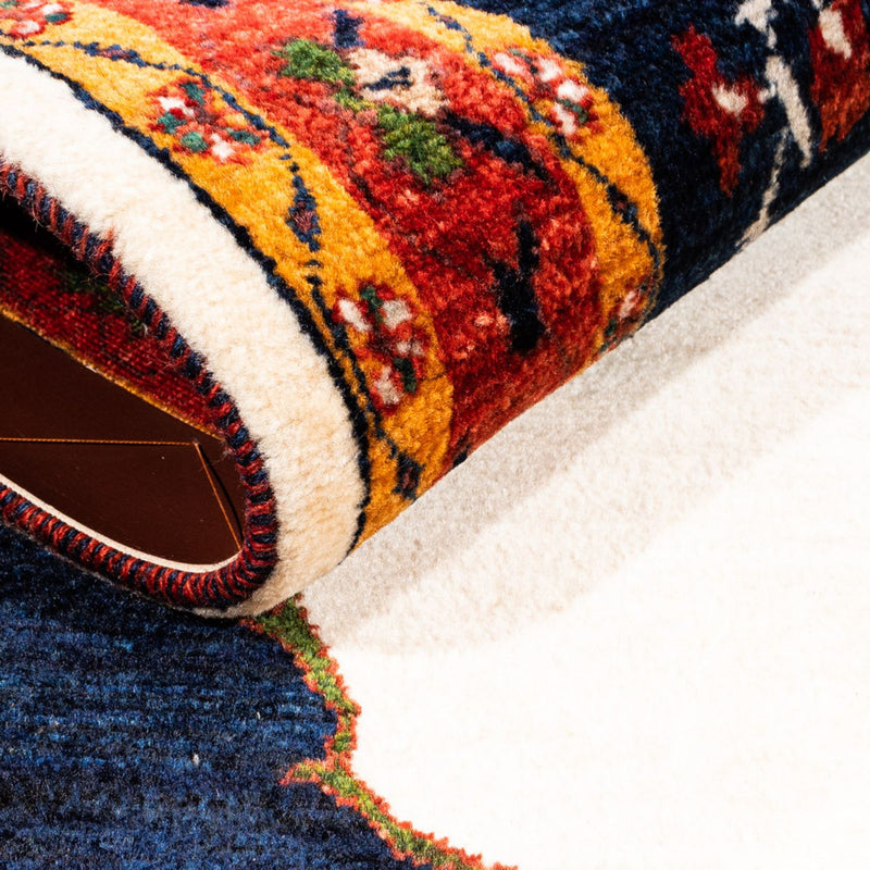 Persisk Gabbeh Teppe 162x115cm - Perserteppich Wollteppich