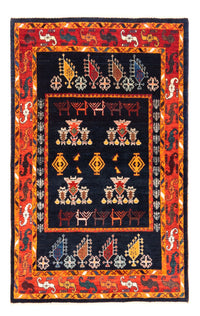 Persisk Gabbeh Teppe 160x108cm - Perserteppich Wollteppich – product image