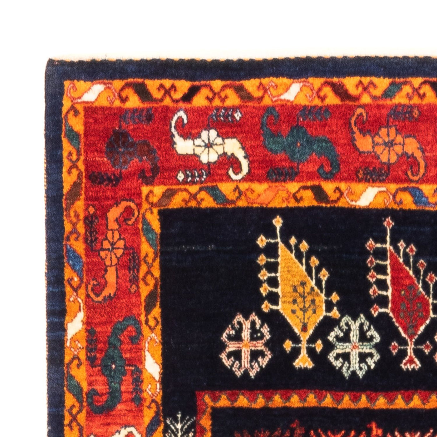 Persisk Gabbeh Teppe 160x108cm - Perserteppich Wollteppich