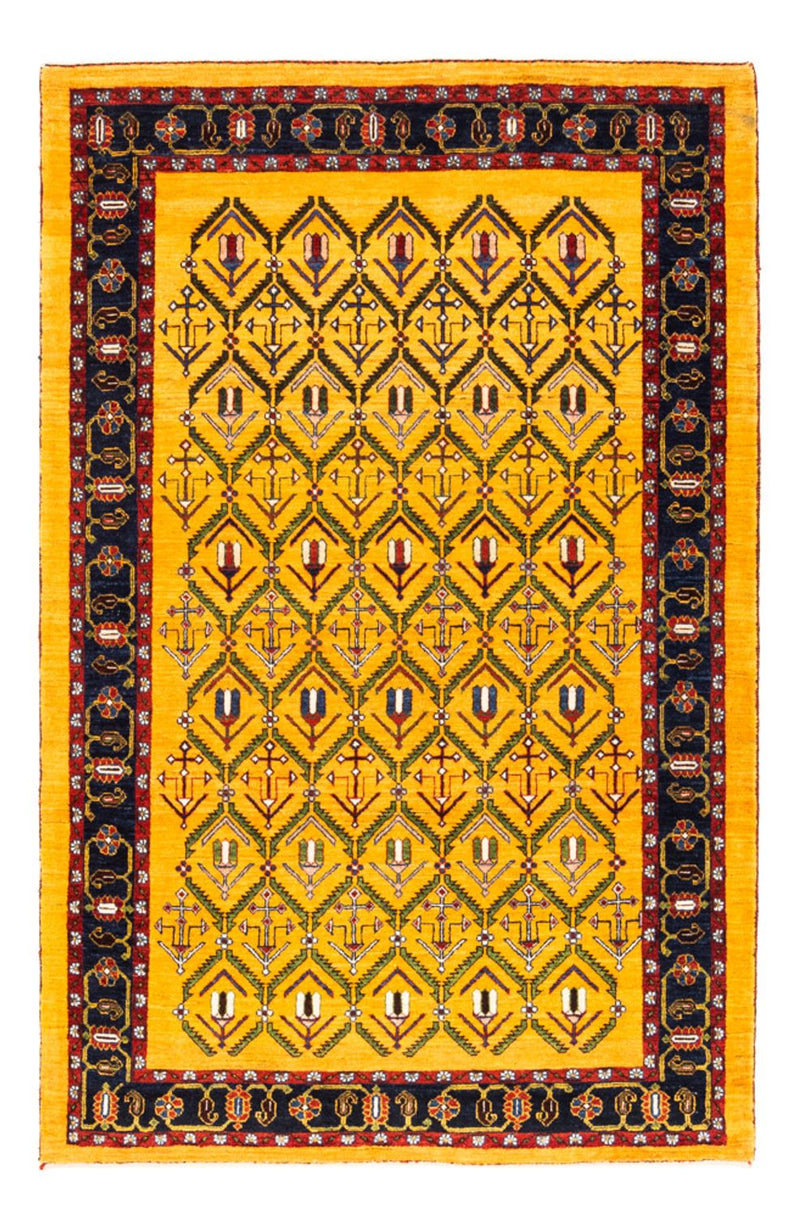 Persisk Gabbeh Teppe 188x126cm - Perserteppich Wollteppich
