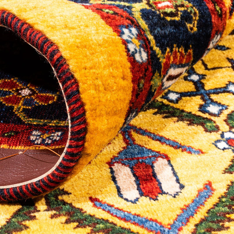 Persisk Gabbeh Teppe 188x126cm - Perserteppich Wollteppich