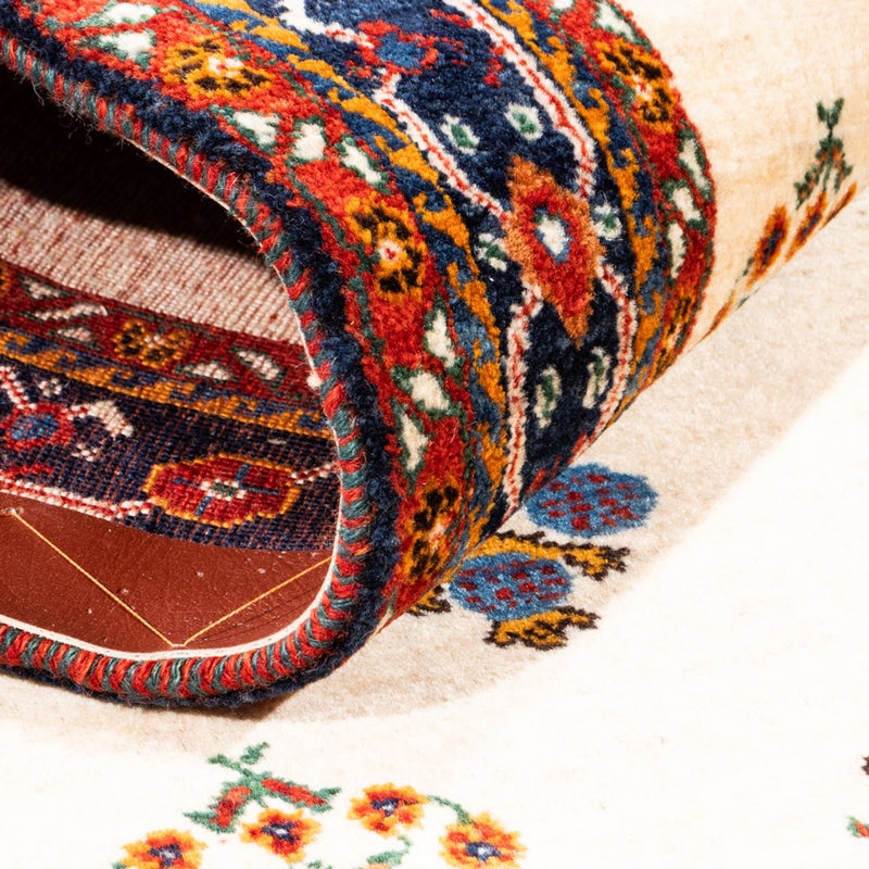 Persisk Gabbeh Teppe 152x104cm - Perserteppich Wollteppich