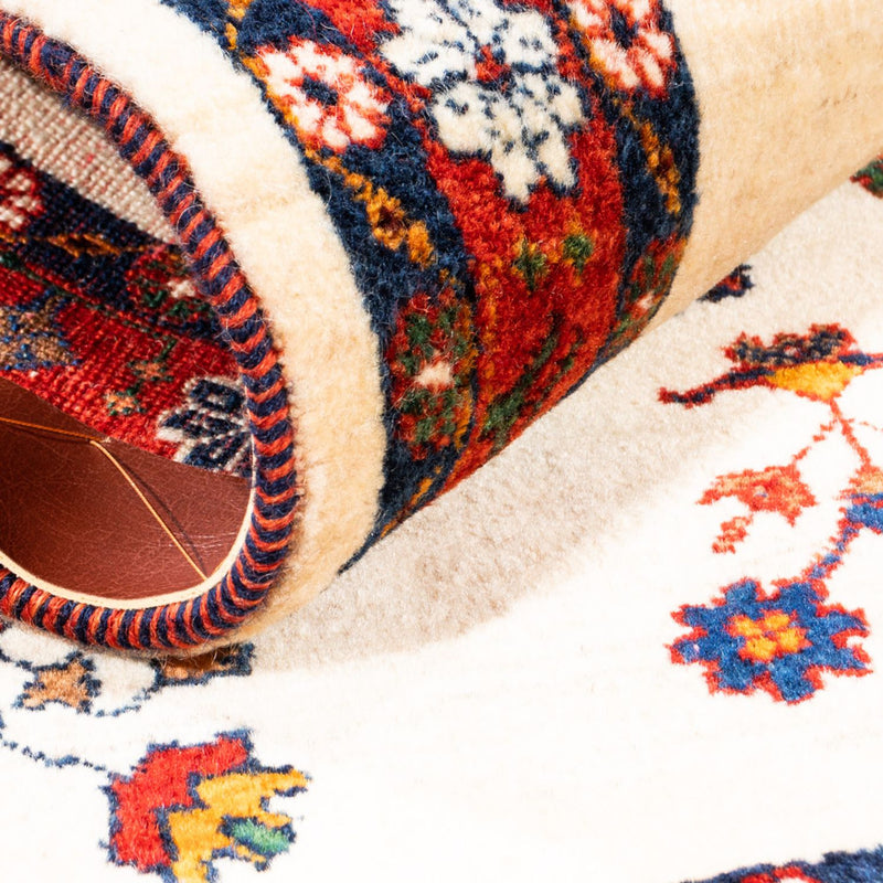 Persisk Gabbeh Teppe 125x80cm - Perserteppich Wollteppich