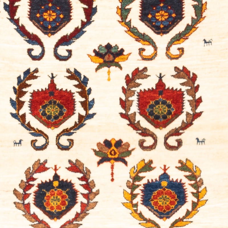 Persisk Gabbeh Teppe 155x115cm - Perserteppich Wollteppich