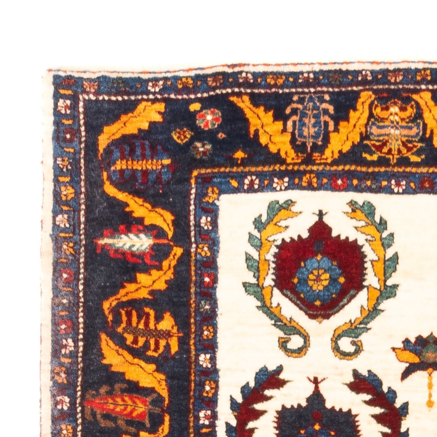 Persisk Gabbeh Teppe 155x115cm - Perserteppich Wollteppich