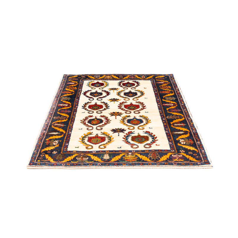 Persisk Gabbeh Teppe 155x115cm - Perserteppich Wollteppich