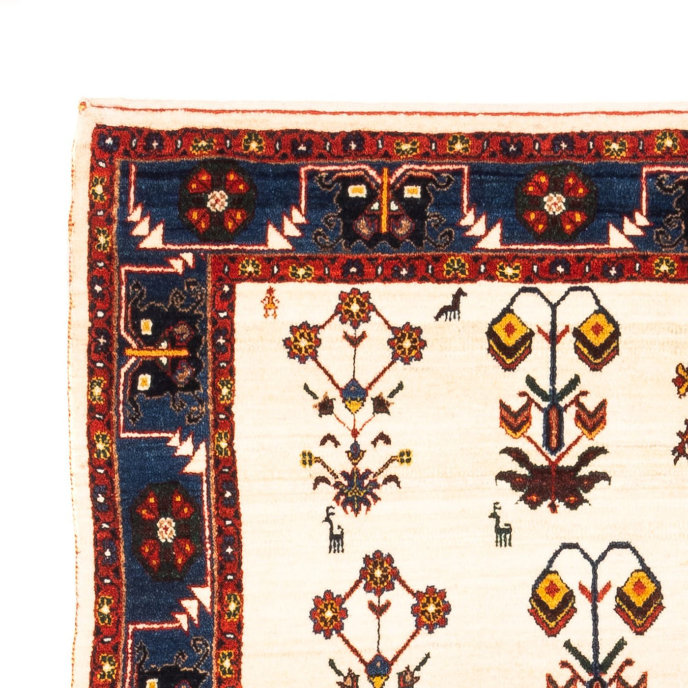 Persisk Gabbeh Teppe 170x114cm - Perserteppich Wollteppich