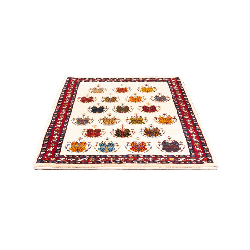 Persisk Gabbeh Teppe 105x140cm - Perserteppich Wollteppich