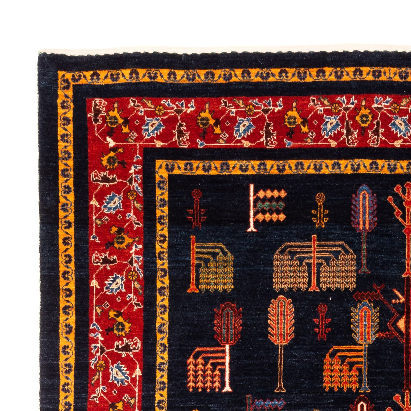 Persisk Gabbeh Teppe 240x170cm - Perserteppich Wollteppich