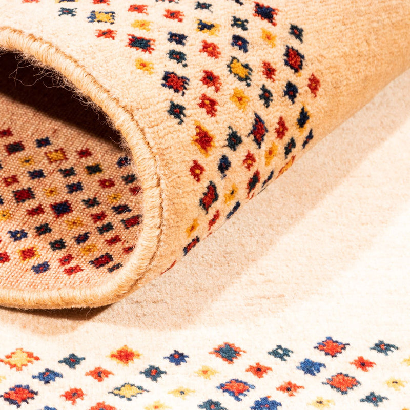 Persisk Gabbeh Teppe 146x105cm - Perserteppich Wollteppich