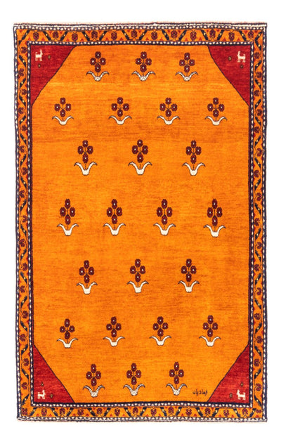 Persisk Gabbeh Teppe 104x155cm - Perserteppich Wollteppich