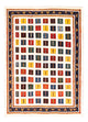 Persisk Gabbeh Teppe 157x207cm - Perserteppich Wollteppich