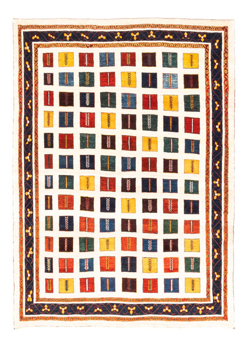 Persisk Gabbeh Teppe 157x207cm - Perserteppich Wollteppich