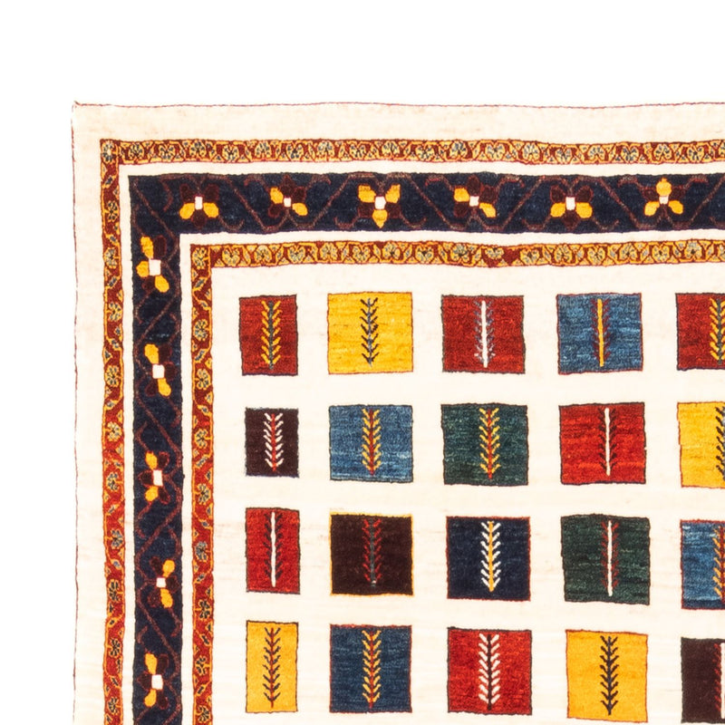 Persisk Gabbeh Teppe 157x207cm - Perserteppich Wollteppich