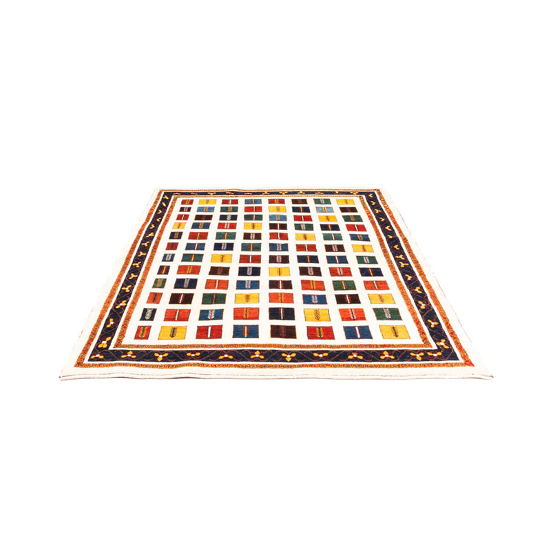 Persisk Gabbeh Teppe 157x207cm - Perserteppich Wollteppich