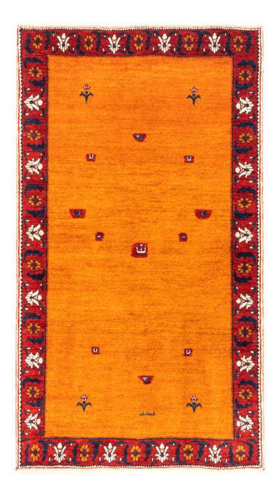 Persisk Gabbeh Teppe 104x165cm - Perserteppich Wollteppich