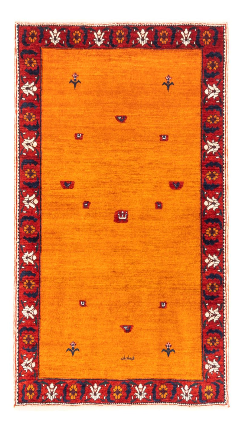 Persisk Gabbeh Teppe 165x104cm - Perserteppich Wollteppich