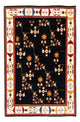Persisk Gabbeh Teppe 122x180cm - Perserteppich Wollteppich