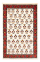 Gabbeh-teppe - persisk - 194 x 127 cm - krem