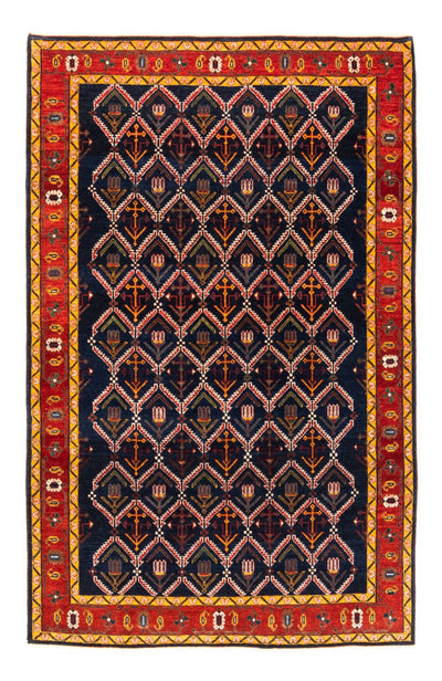 Persisk Gabbeh Teppe 143x205cm - Perserteppich Wollteppich