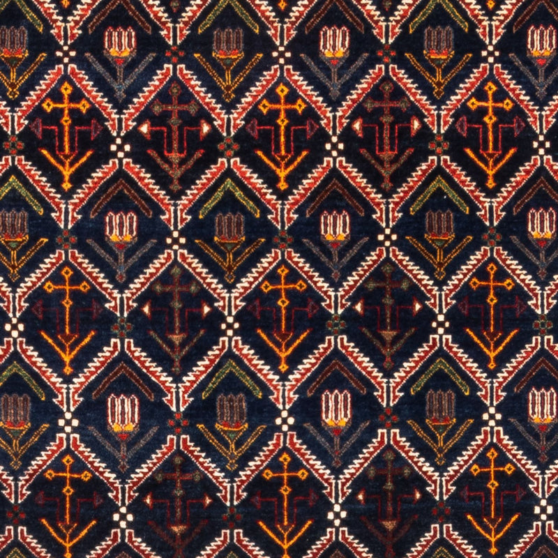 Persisk Gabbeh Teppe 143x205cm - Perserteppich Wollteppich