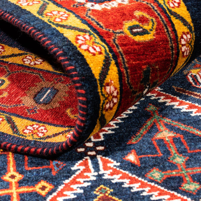 Persisk Gabbeh Teppe 143x205cm - Perserteppich Wollteppich