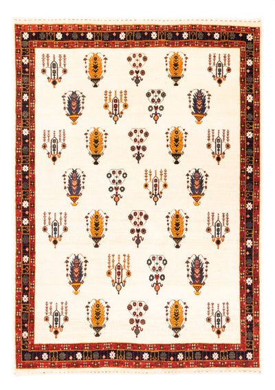 Persisk Gabbeh Teppe 152x215cm - Perserteppich Wollteppich