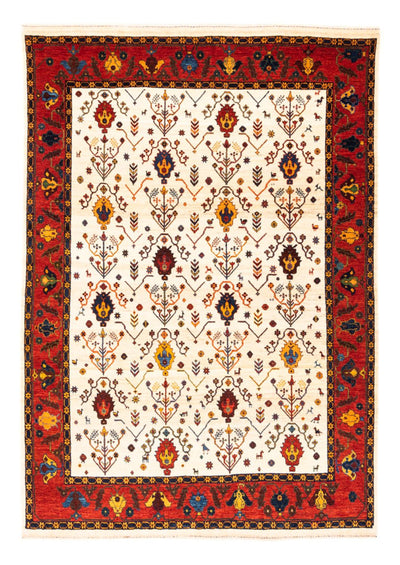 Persisk Gabbeh Teppe 155x212cm - Perserteppich Wollteppich