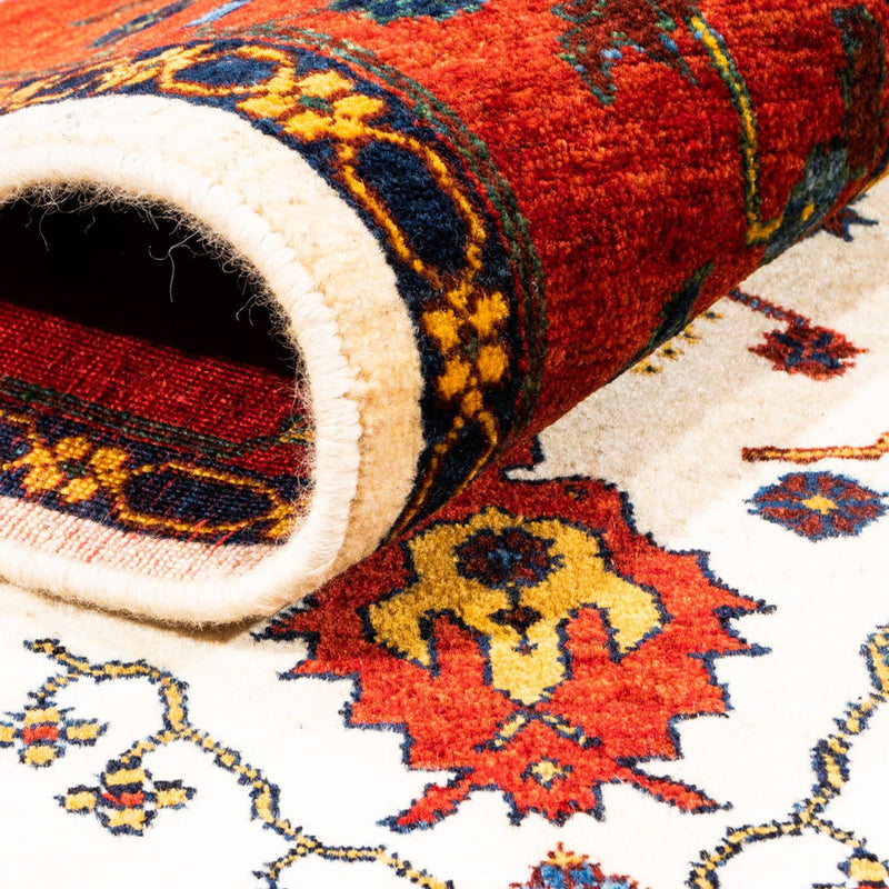 Persisk Gabbeh Teppe 212x155cm - Perserteppich Wollteppich