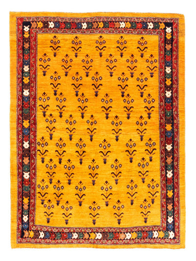 Persisk Gabbeh Teppe 149x198cm - Perserteppich Wollteppich