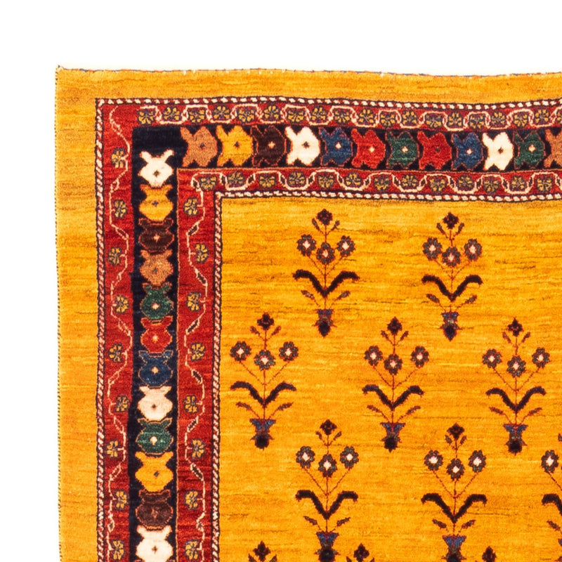 Persisk Gabbeh Teppe 198x149cm - Perserteppich Wollteppich