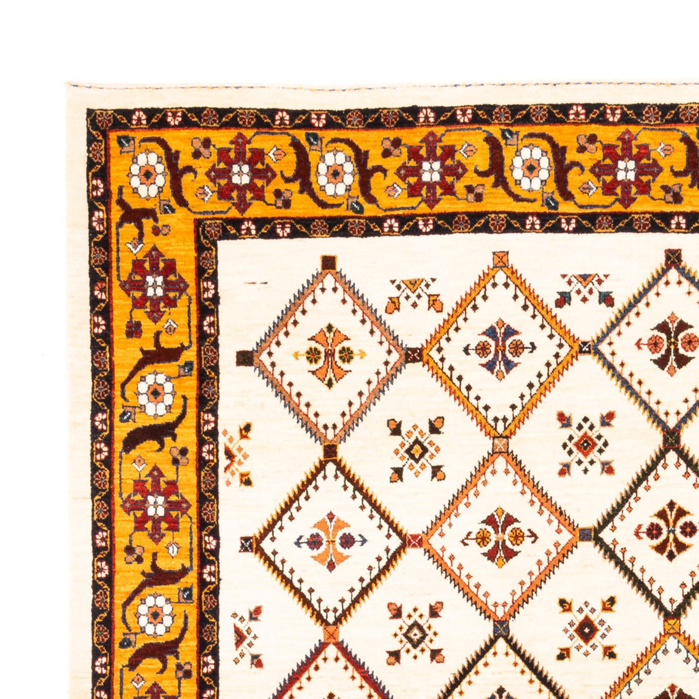 Persisk Gabbeh Teppe 234x180cm - Perserteppich Wollteppich