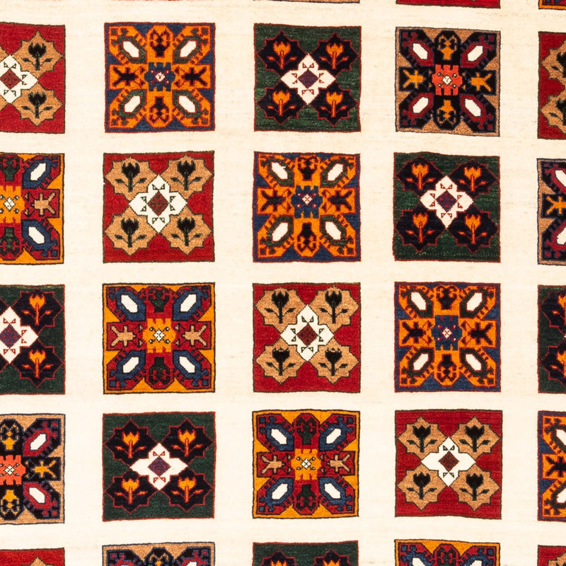 Gabbeh-teppe - persisk - 210 x 150 cm - beige