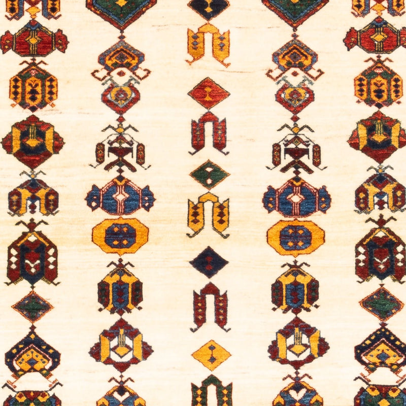 Persisk Gabbeh Teppe 194x145cm - Perserteppich Wollteppich