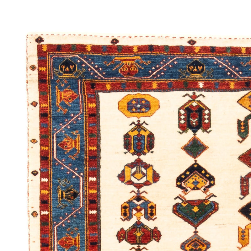 Persisk Gabbeh Teppe 194x145cm - Perserteppich Wollteppich