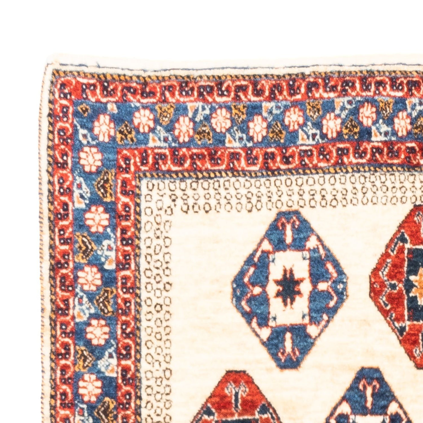 Persisk Gabbeh Teppe 153x100cm - Perserteppich Wollteppich