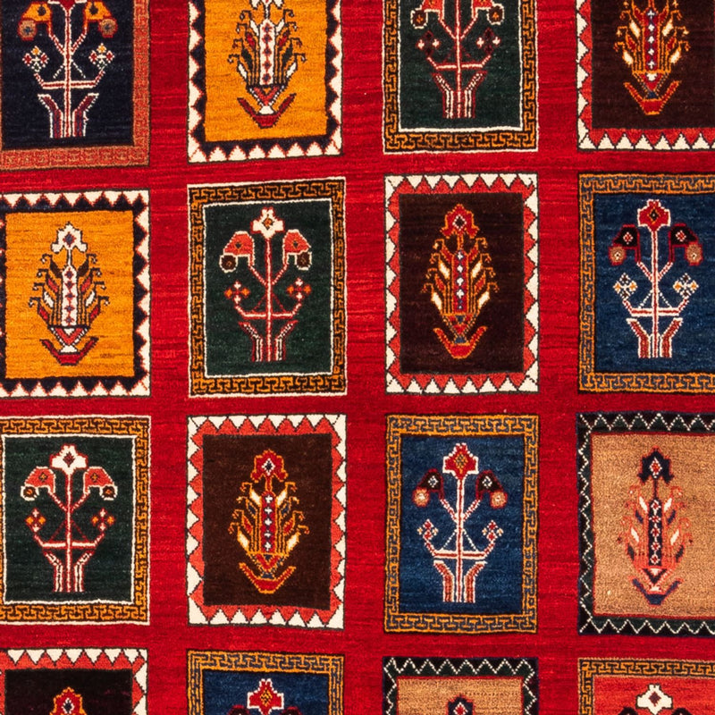 Gabbeh-teppe - persisk - 196 x 118 cm - flerfarget