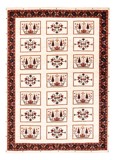 Persisk Gabbeh Teppe 154x210cm - Perserteppich Wollteppich